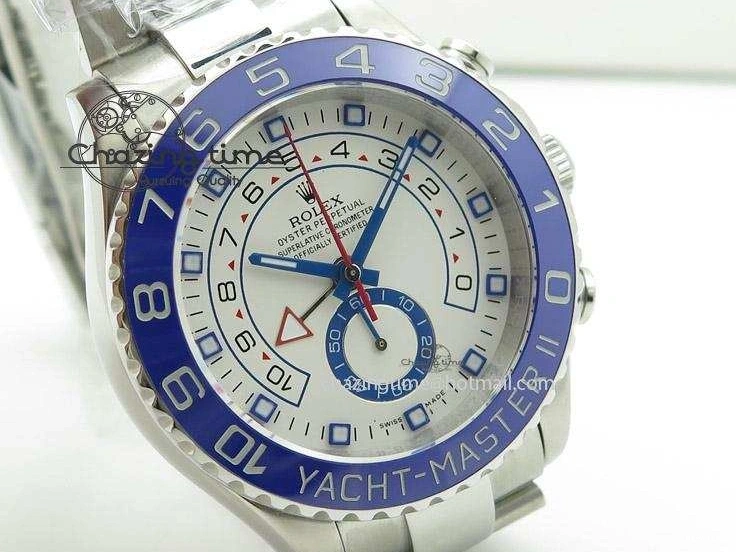 MiroTime 0509 YachtMaster II 116680 SS White Dial on SS Bracelet A Lightweight 4043